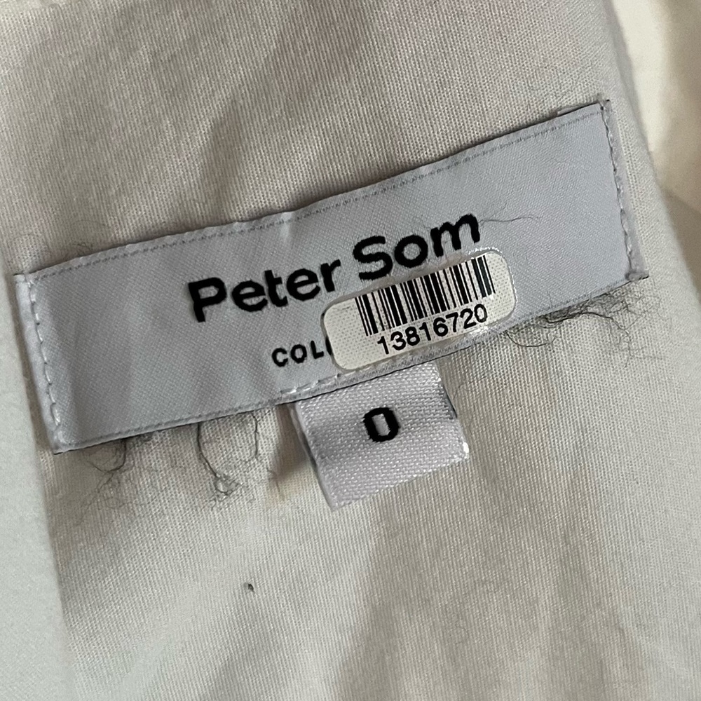Peter Som • White Ruffle Button Front Tank Top - Picture 10 of 14